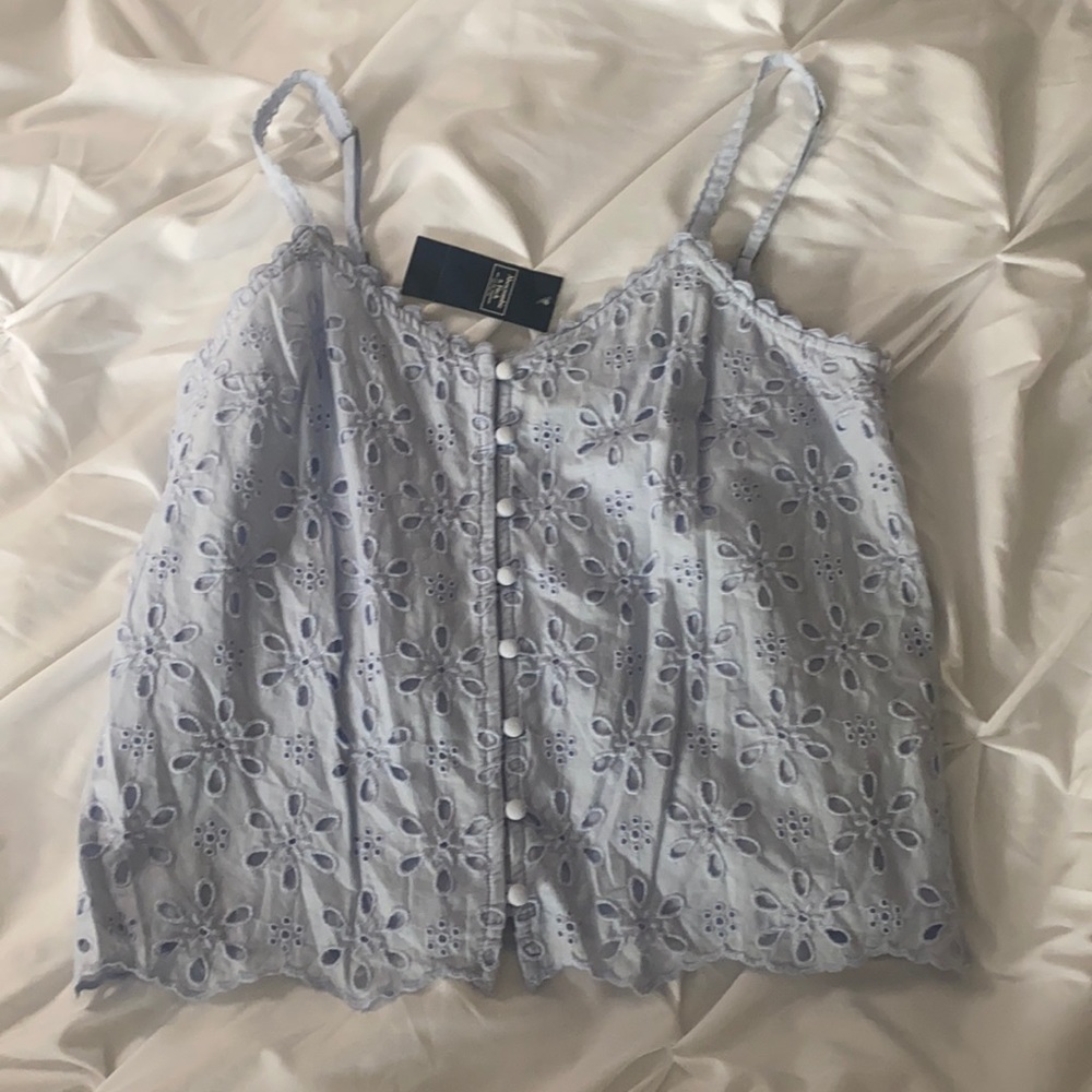Beautiful light blue tank top!!